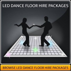 LED Dance Floor Hire packages